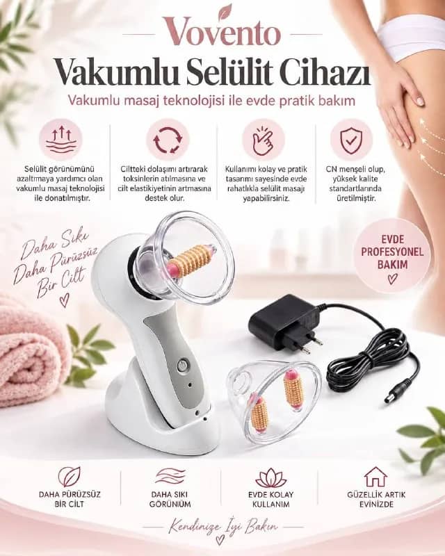 Vakumlu Selülit Cihazı — гладкая и подтянутая кожа прямо дома! ✨ — Стамбул — 600 ₺
