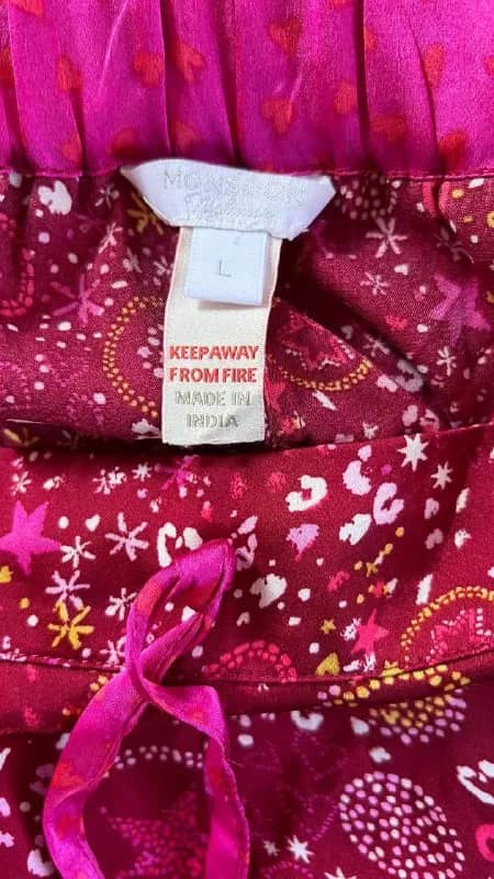 Monsoon nightwear пижама, размер L, состояние как новая, одета пару раз. Цена новой пижамы на сайте — Батуми — 200 ₾