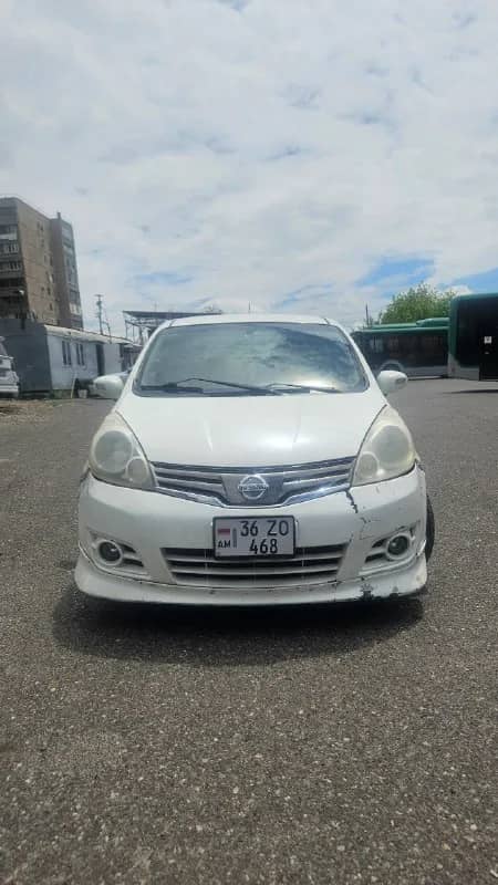 Nissan Note 2008 1.5L, Бензин 1.5Л, Автоматическая коробка, Руль — Левый, есть жидкий газ, Проблемы то — Ереван — 1 400 000 $