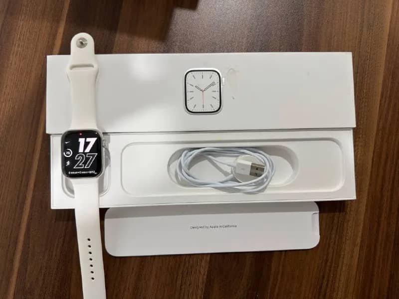 apple watch 7 45 stainless steel новые — Тбилиси — 400 ₾