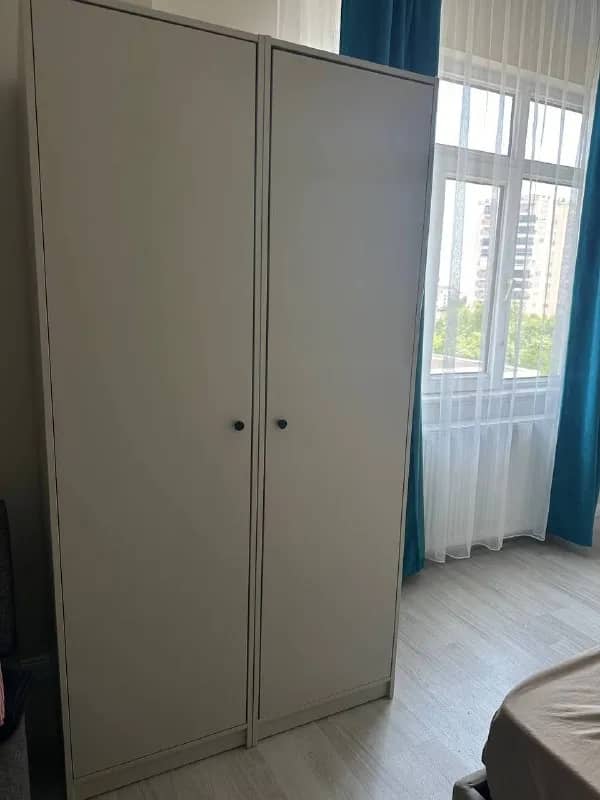 2 шкафа ikea Gursken в идеальном состоянии, шкафы очень вместительные, хоть и выглядят компактными — Анталия — 4 000 ₺