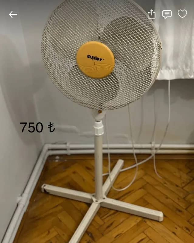 Вентилятор — Стамбул — 750 ₺