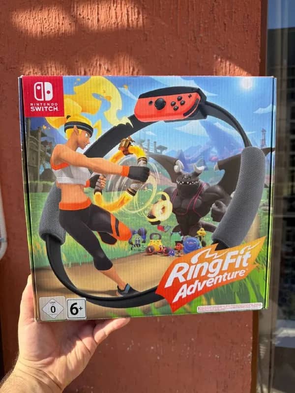 Nintendo Switch — Ring Fit Adventure, полный комплект — 180 GEL — Тбилиси — 180 ₾