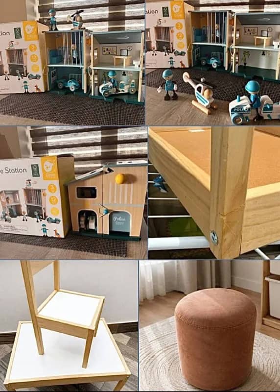 Стол детский с одним стулом IKEA, белый/сосна (20495953) — Ереван — 22 000 ֏