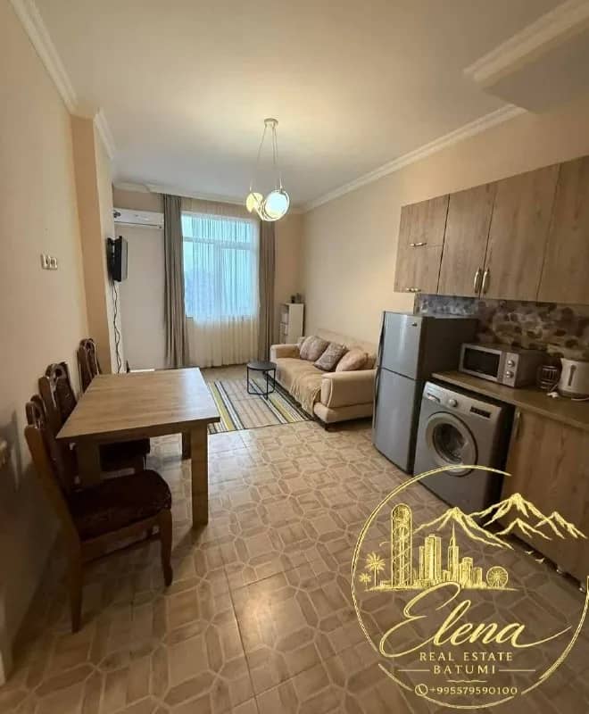 Сдам квартиру 1+1 по улице Горгосали, 158 — Батуми — 500 $