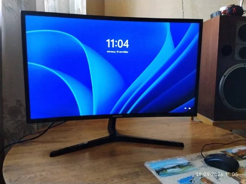 27» Samsung C27F396, отличный монитор для работы, фильмов и игр. HDMI, VGA — Батуми — 280 ₾