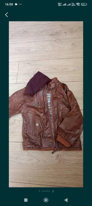 Куртка кожаная 120 см — Алматы — 1 500 ₸