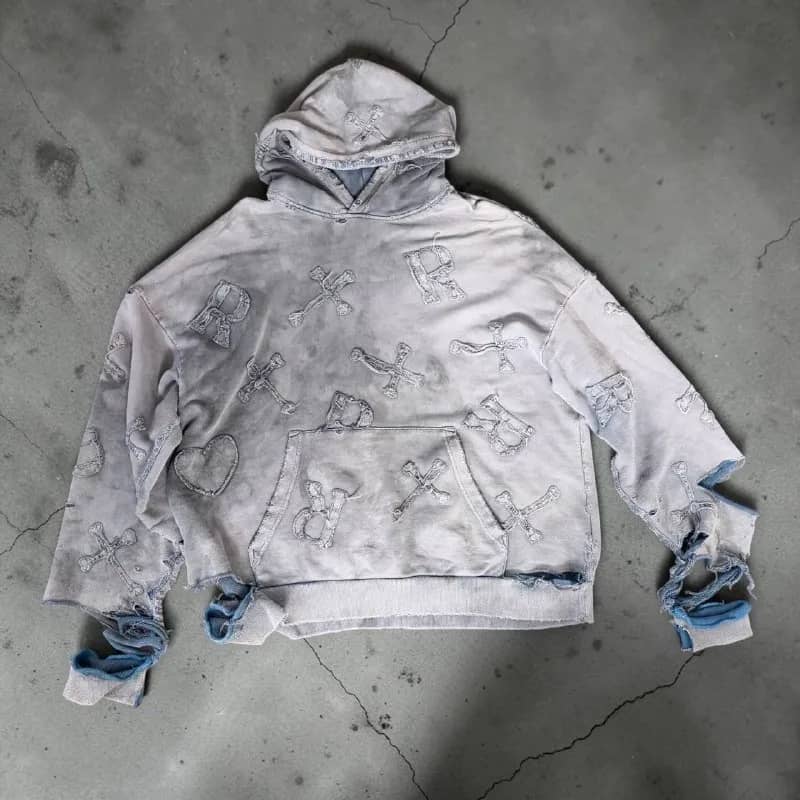 Racer Worldwide Distressed Hoodie XL — Тбилиси — 400 ₾