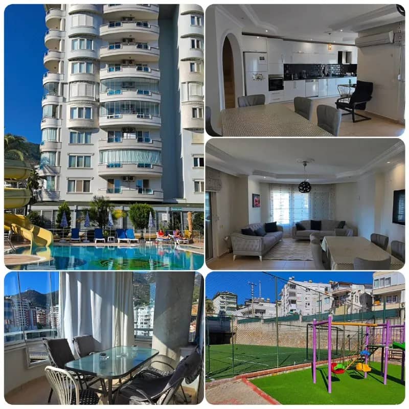 Дуплекс 4+2, 230 м², вид на море и горы — Анталия