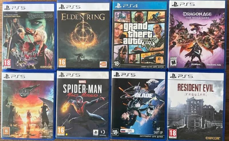 Продам игры на дисках для PlayStation 4 / PlayStation 5 — Батуми — 45 ₾
