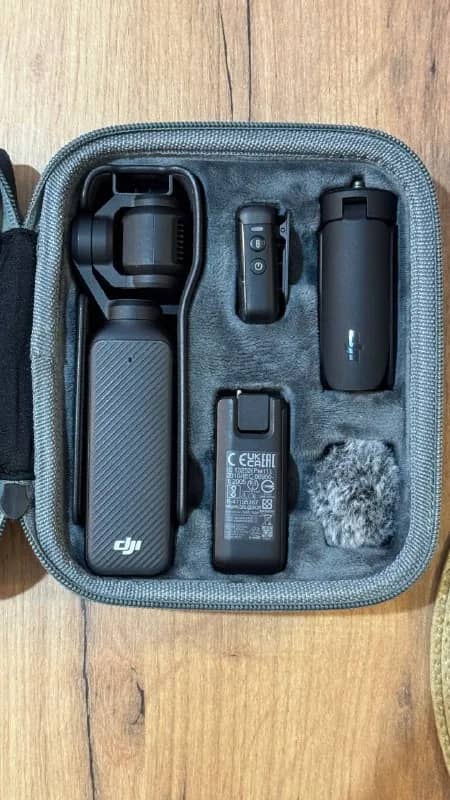 DJI Osmo Pocket 3 Creator Combo + противоударный чехол. — Батуми — 1 000 ₾