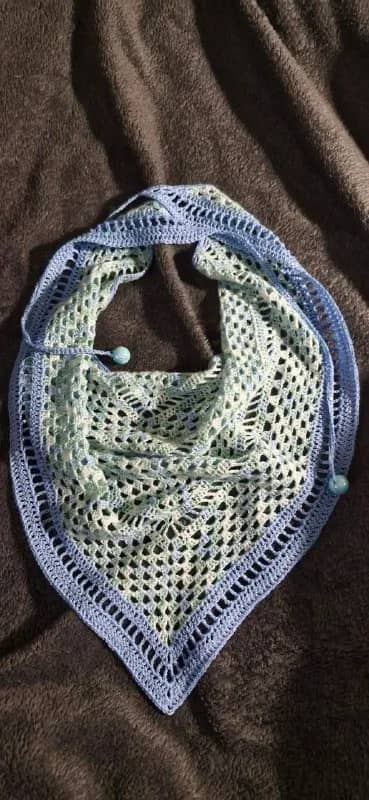 Шаль/косынка, связанная крючком — Батуми — 25 ₾