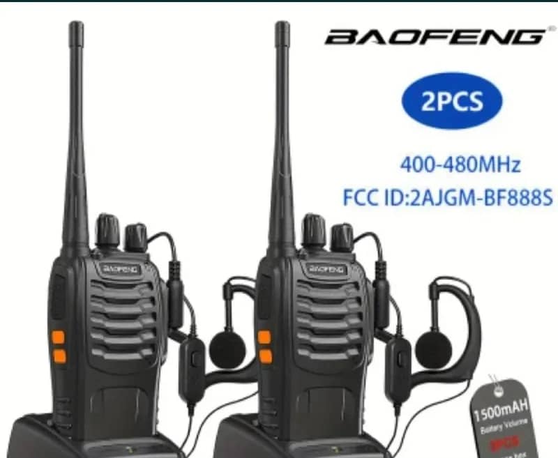 Комплект раций Baofeng BF-888S с гарнитурами и зарядками — Астана — 4 000 ₸