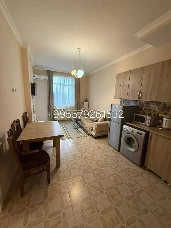 сдам квартиру 1+1 по улице Горгосали, 158 — Батуми — 500 $