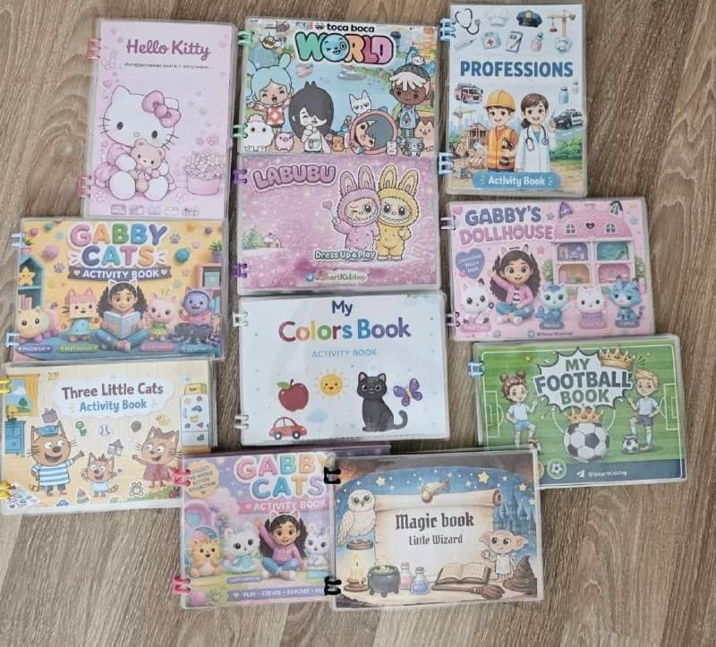 Развивающие книги на липучках от SmartKidshop — Анталия