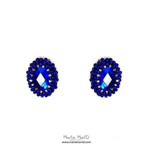 Серьги-гвоздики «Сапфир» — Тбилиси — 134 ₾
