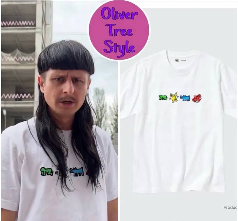 Футболка Uniqlo UT Archive × Keith Haring — Тбилиси — 40 ₾