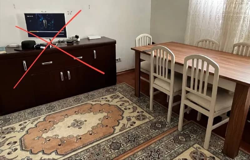 стол и пять стульев 3500лир — Стамбул — 3 500 ₺