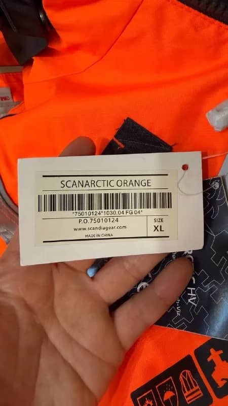 Комбинезон Scandia Gear ScanArctic HV Orange XL — Батуми — 500 ₾