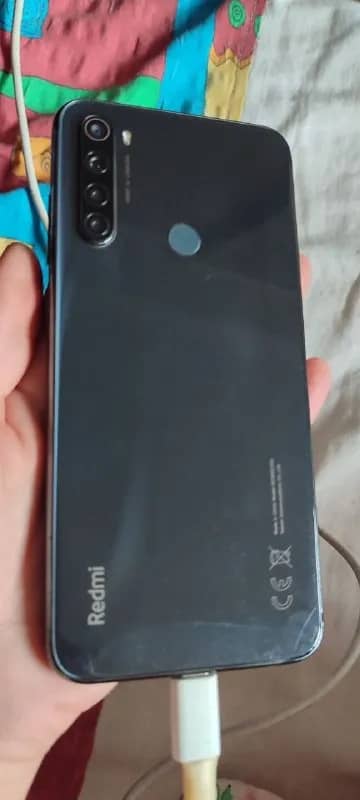смартфон Xiaomi redmi note 8t 64 gb нужна замена батареи, экоан и заднее стекло без трещин, сам теле — Батуми — 130 ₾