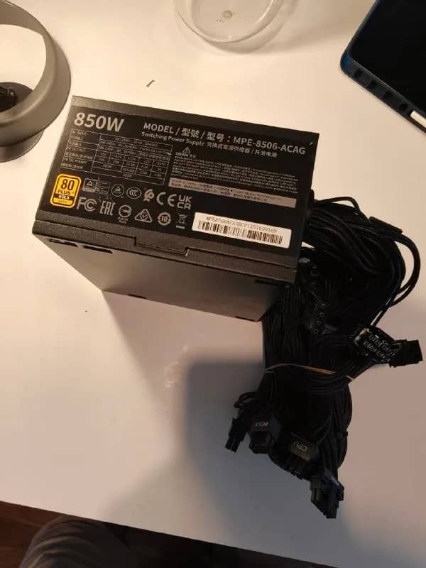 Продам Блок питания Cooler Master MPE-8506-ACAG 850W 80+ Gold* — Анталия — 4 000 ₺