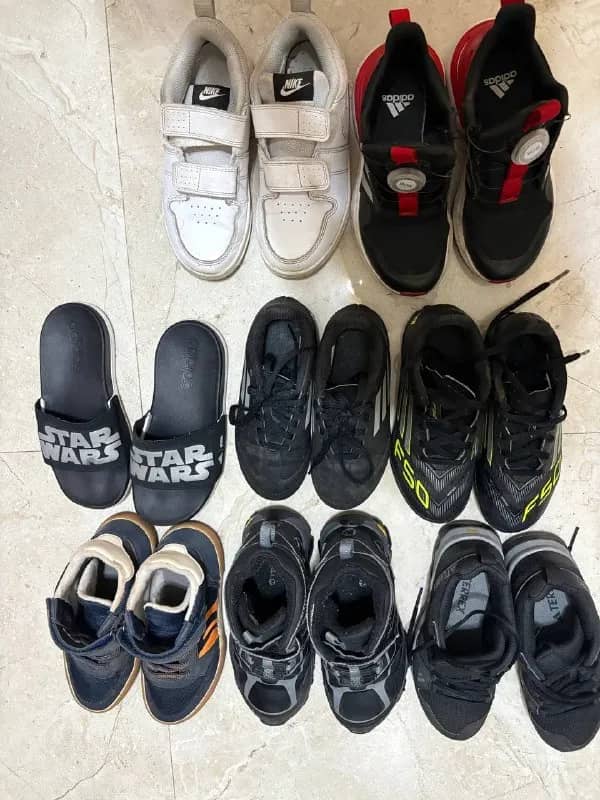 Детская обувь Nike, adidas, geox, merell, размер 30-31, все оригинальные, 10 лари пара. Одни бут — Батуми — 10 ₾