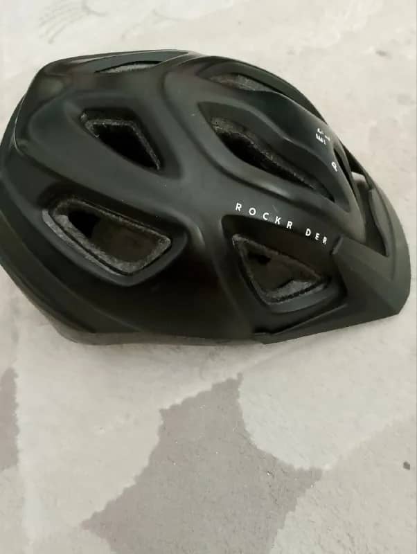 Шлем Декатлон Rockrider ST500 черный — Анталия — 600 ₺