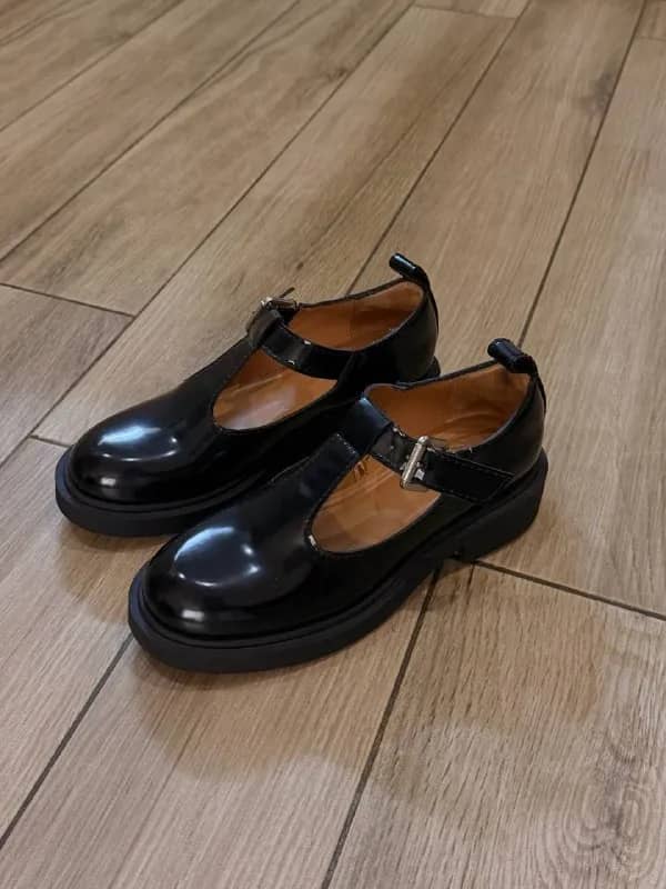 ZARA — туфли-балетки Mary Jane с ремешком, р. 37 — Тбилиси — 50 ₾