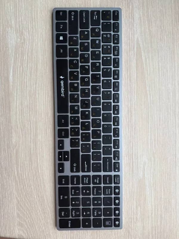 Bluetooth клавиатура Gembird, ру раскладка — Батуми — 30 ₾