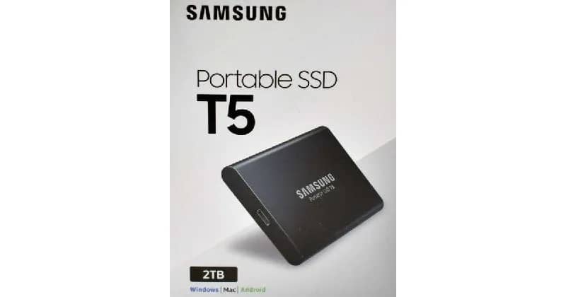 Продаю Samsung SSD Portable T5 2TB — Батуми — 450 ₾