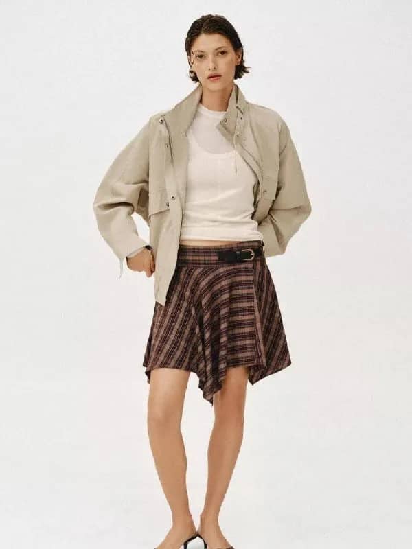 Zara новая ассиметричная юбка в клетку — Тбилиси — 70 ₾