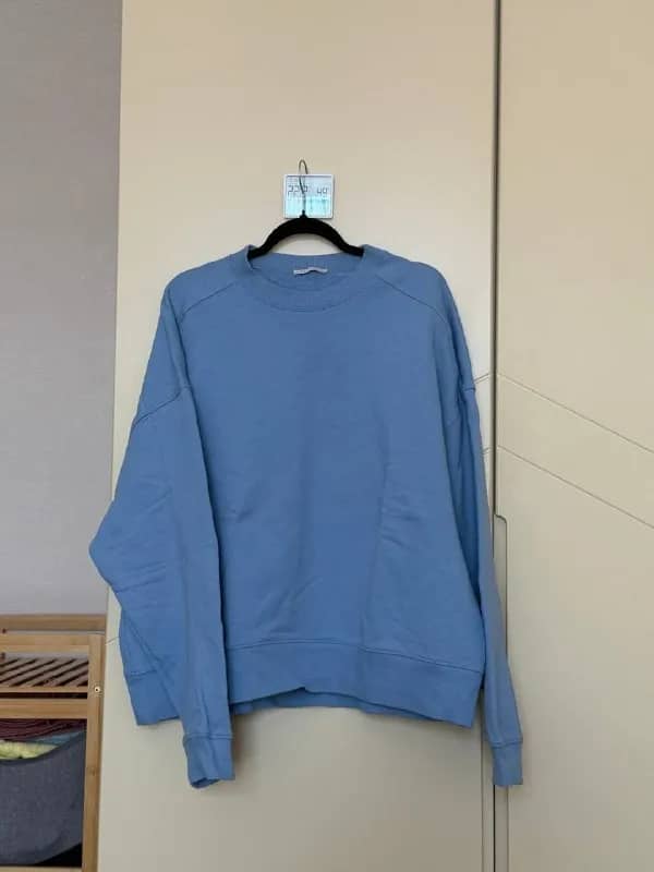 Свитшоты Zara голубой и черный размер L — Тбилиси — 50 ₾