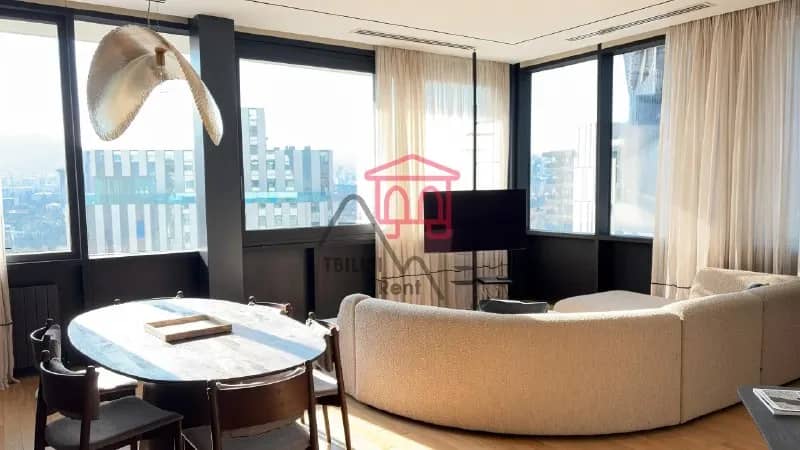Сдаётся квартира на 17 этаже Axis Towers ⚜️ — Тбилиси — 3 200 $