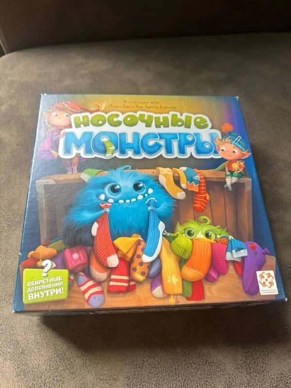 Детская настольная игра «Носочные монстры» (Стиль Жизни) — Батуми — 35 ₾