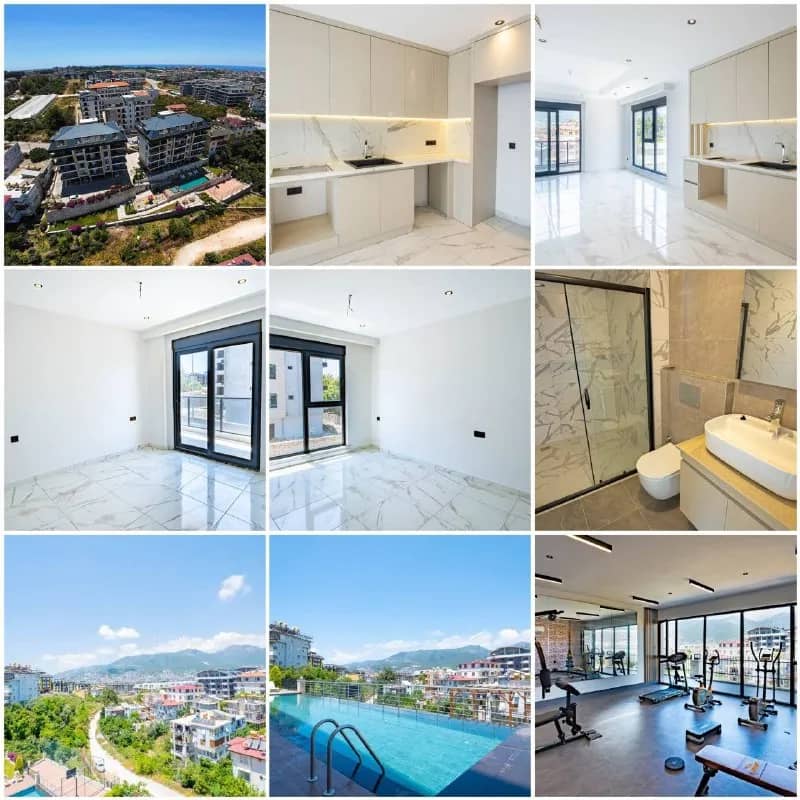 Квартира 2+1 в Valley Park — Анталия — 100 000 €