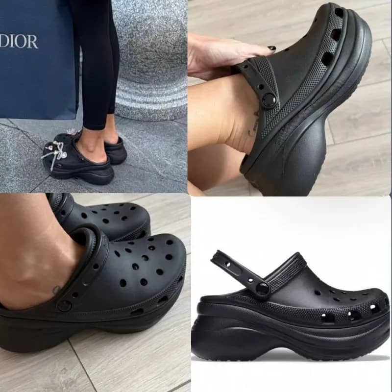 Новые сабо Crocs Bae Clog черного цвета, размер 39-40 (W9) — Анталия — 2 000 ₺