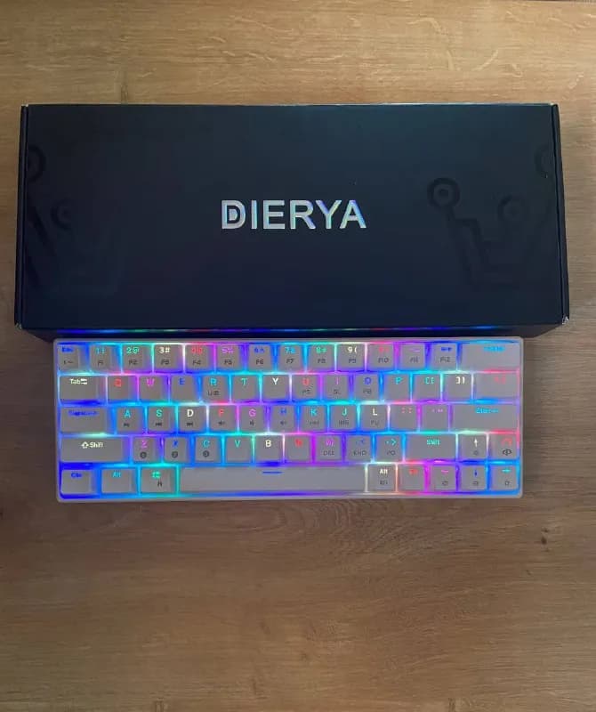 DIERYA DK63 (Red switch) Подключается как через кабель так и по Bluetooth — Тбилиси — 100 ₾