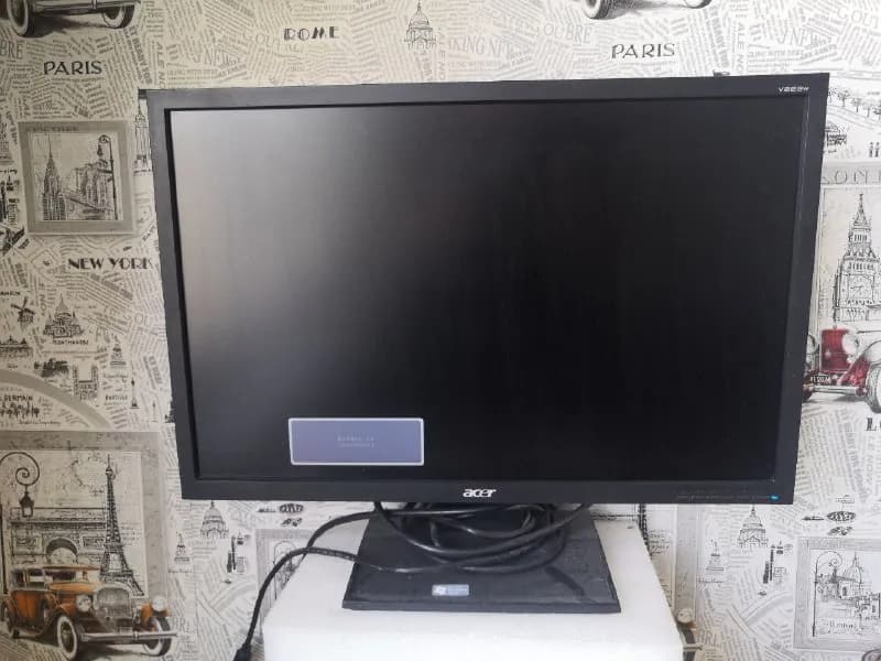 ACER v223w 22», чёрный, 2009 г. в. В рабочем состоянии. Ваке. 100 лари — Тбилиси — 100 ₾