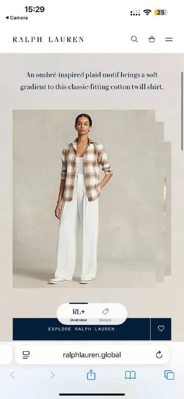 Рубашка Ralph Lauren — Тбилиси — 200 ₾