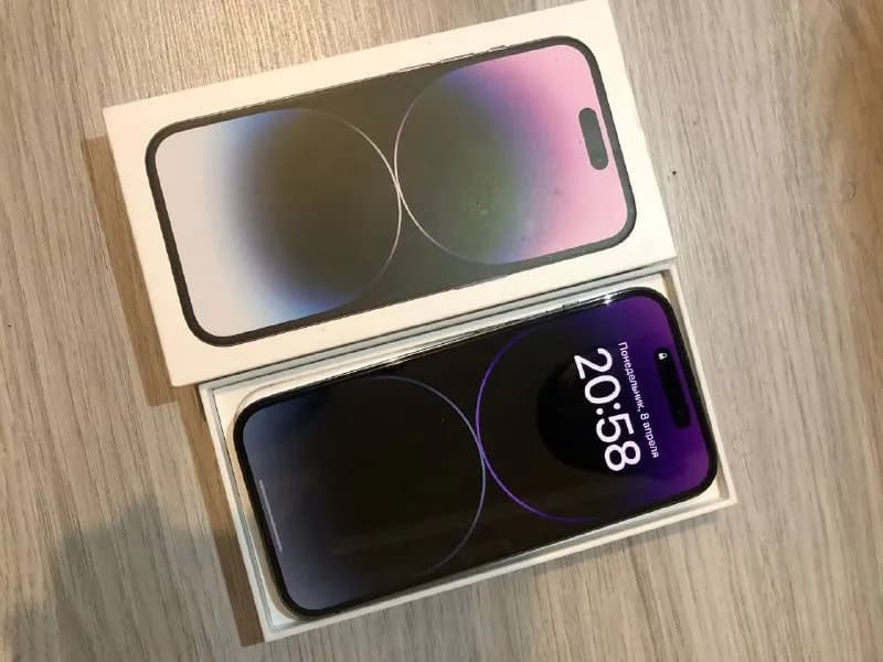 14 pro 128, цвет purple, с Америки, новый, не использовался, заблокирован на Verizon, может кто-то у — Тбилиси — 1600 ₾
