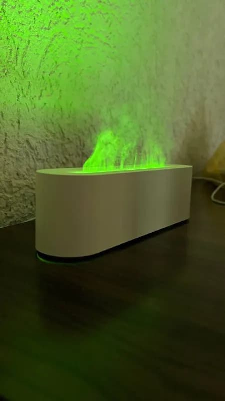 RGB — аромадиффузер с эффектом пламени, увлажнитель воздуха с 7 цветами — Тбилиси — 80 ₾