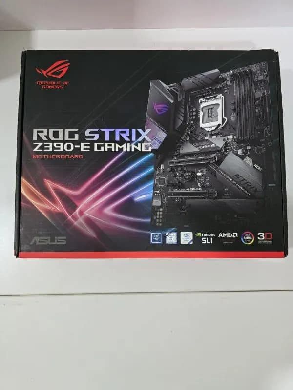motherboard Asus ROG Strix Z390-E Gaming — $100 / 270 GEL — Батуми — 100 ₾