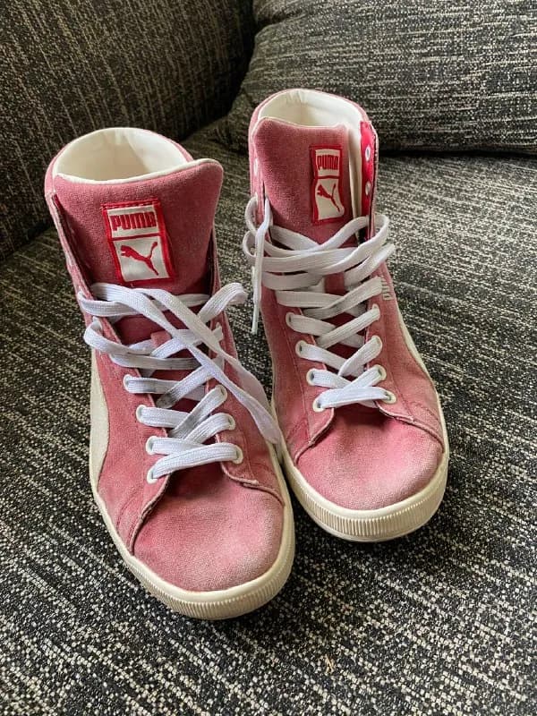 Basket Puma montante à toile rouge — Тбилиси — 30 ₾