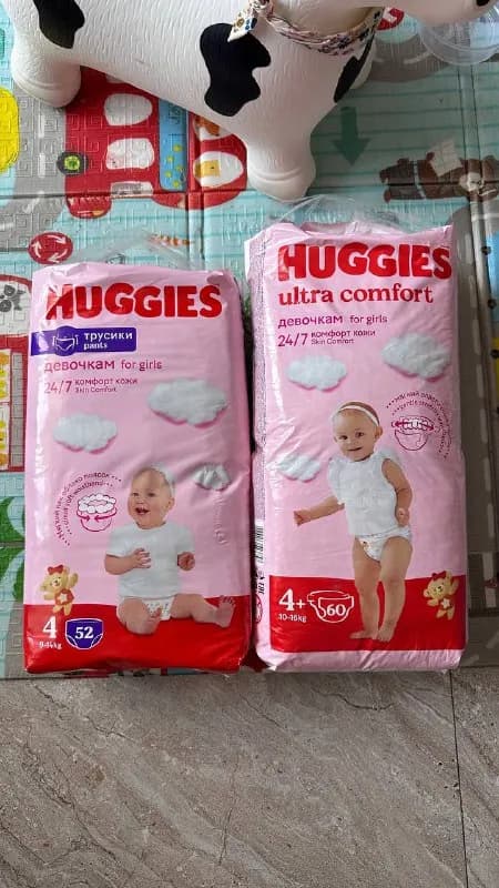 4 (Huggies ultra comfort). Новые! — Тбилиси — 39 ₾