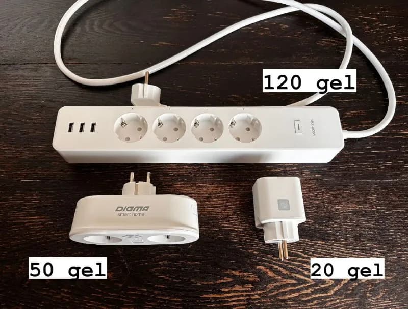 1. Умный удлинитель c USB EKF Connect PRO — Тбилиси — 120 ₾