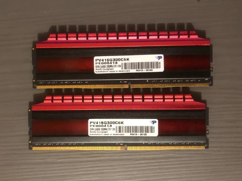 Patriot Memory VIPER 4 16 ГБ (8 ГБ x 2 шт.) DDR4 3000 МГц DIMM CL16 PV416G300C6K — Тбилиси — 120 ₾