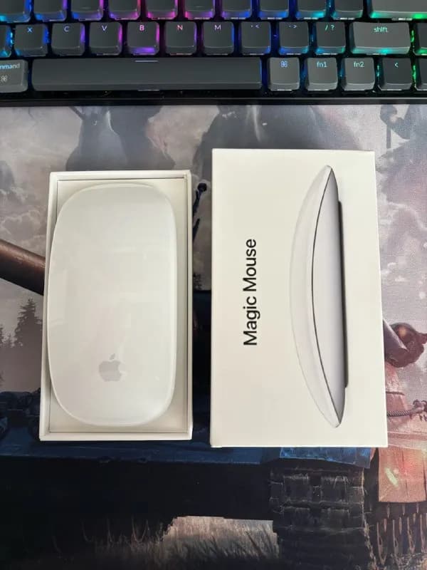 Apple magic mouse 2е поколение. Мышь полностью исправна. Есть следы эксплуатации (потертости и мелки — Тбилиси — 150 ₾
