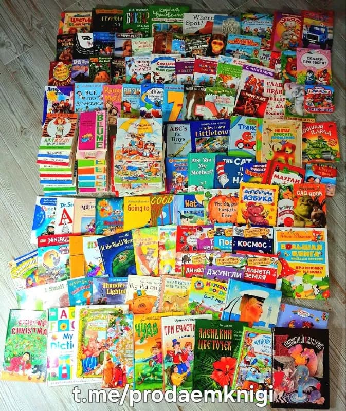 300+ книг. Есть ещё и 5кг игрушек (конструктор, мягкие игрушки, солдаты, машинки) и 6кг лего, всё в  — Батуми