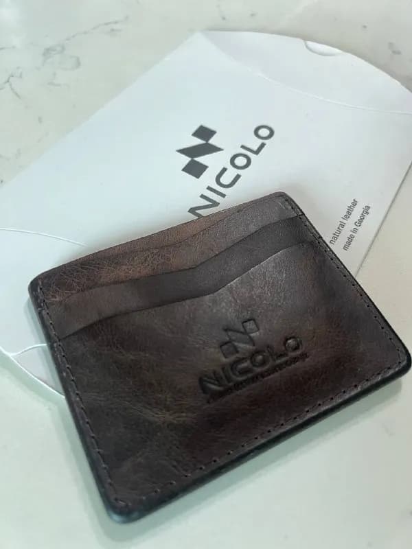 Nicolo на 7 слотов, новый, натуральная кожа, ручная работа, сделано в Грузии. — Тбилиси — 25 ₾