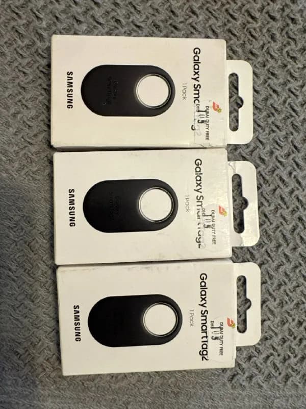 3 оригинальных смарт-трекеров Samsung Galaxy SmartTag2 (черного цвета). Цена окончательная за весь н — Тбилиси — 90 ₾
